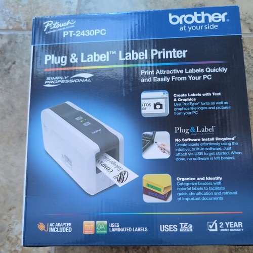 Brother touch 2430pc - pt-2430pc, usb