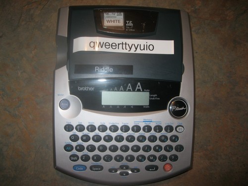 Brother touch model 2300 - brother, p-touch