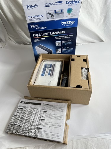 Brother touch 2430pc plug - p-touch, pt-2430pc