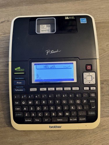 Brother touch 2730 - pt-2730, label